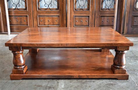 Deal Large Square Wood Coffee Tables